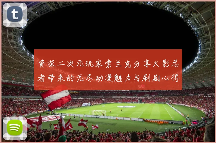 资深二次元玩家索兰克分享火影忍者带来的无尽动漫魅力与刷剧心得